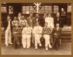 Cricket Firstst XI, 1933